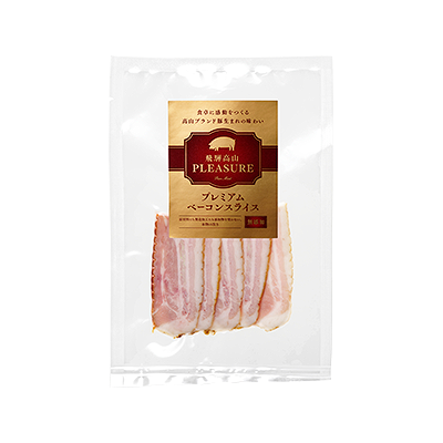 Premium bacon slices